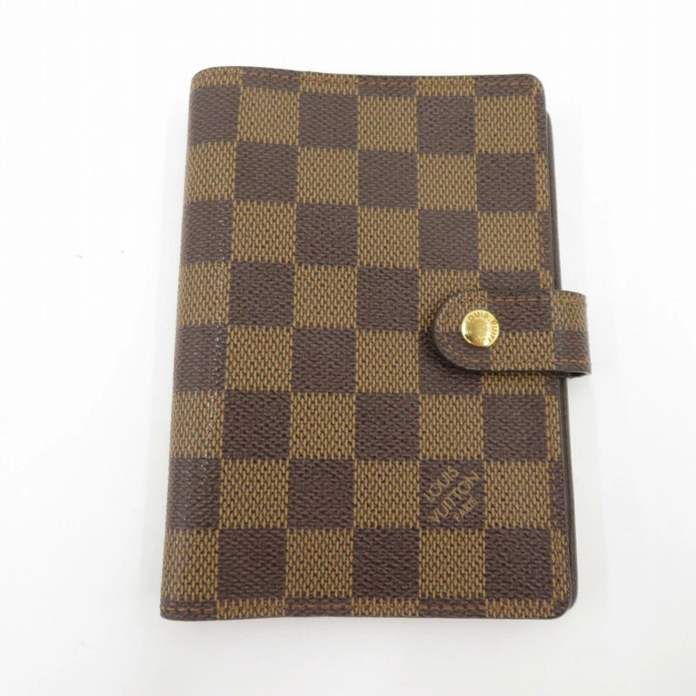 LOUIS VUITTON Agenda Notebook Cover Brown